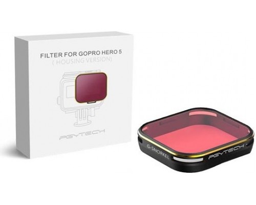 PGY Tech Diving filter for GoPro5, Orange, Housing edition