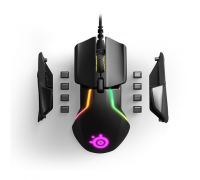 SteelSeries Rival 600 Gaming Mouse SteelSeries Gaming mouse, RGB LED light, Dual system: 1st - TrueMove 3 Optical Sensor 100-12000CPI; 2nd - Optical Depth Sensor;