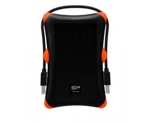 External HDD Silicon Power Armor A30 2.5, 1TB USB 3.0, Anti-shock, Black