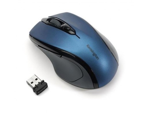 Kensington Pro Fit Mid Size Wireless Sapphire Blue Mouse