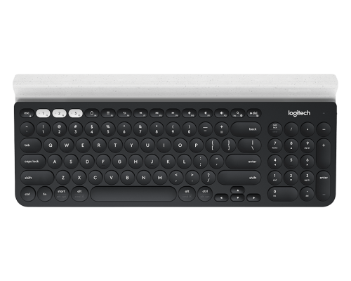 Logitech® K780 Multi-Device Wireless Keyboard - DARK GREY/SPECKLED WHITE - US IN