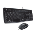Logitech Desktop MK120, US, USB, black