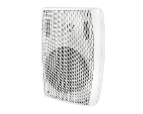 Qoltec SUPER BASS TWO WAY WALL SPEAKER | RMS 35W | 30cm | 8 Om | TRAFO | white