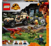 LEGO Jurassic World Transport pyroraptora i dilofozaura (76951)