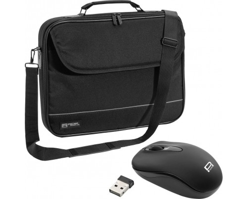 Pedea PEDEA Notebooktasche "Fair" 43,9cm (17,3"), schwarz + Maus