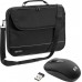 Pedea PEDEA Notebooktasche "Fair" 43,9cm (17,3"), schwarz + Maus