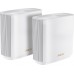 Asus System ZenWiFi XT9 WiFi 6 AX7800 2-pak biały