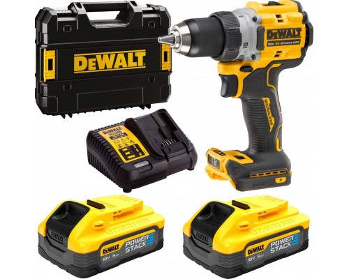 Dewalt 18v xr powerstack Cordless Drill 2 x 5ah