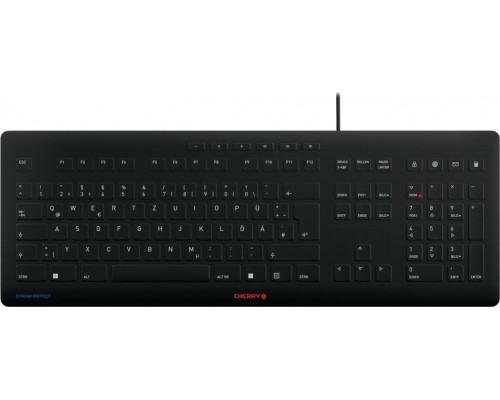 Cherry CHERRY Stream  USB QWERTZ German Black