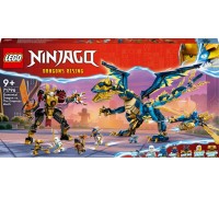 LEGO NINJAGO® Elementu pūķis pret Imperatores kažokādu (71796)