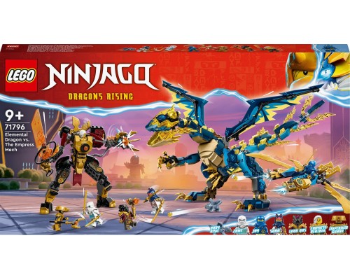 LEGO NINJAGO® Elementu pūķis pret Imperatores kažokādu (71796)