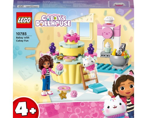 Торт в виде кукольного домика LEGO Gabby с кусочками (10785)