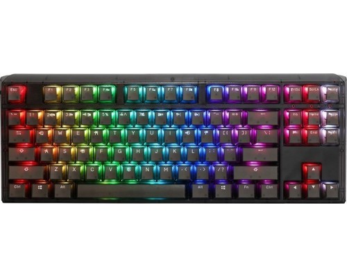 Ducky Ducky One 3 Aura Black TKL Gaming Tastatur, RGB LED - Gateron Baby Kangaroo (US)