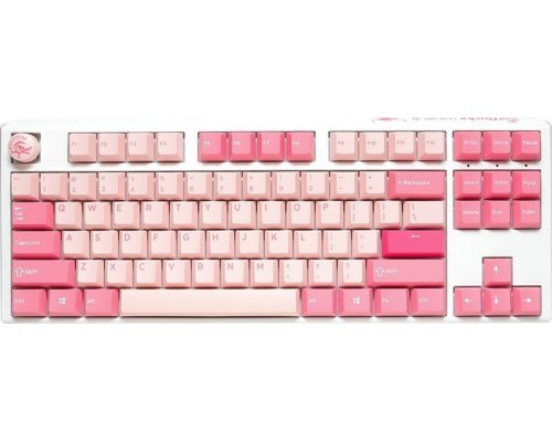 Ducky Ducky One 3 Gossamer TKL Pink Gaming Tastatur - MX-Red