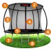 Garden Trampoline Neo-Sport NS-08C231 With inner mesh 8.5 FT 252 cm