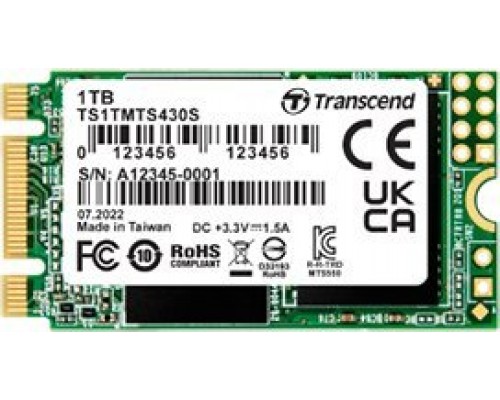 SSD Transcend 430S 1TB M.2 2242 SATA III (TS1TMTS430S)