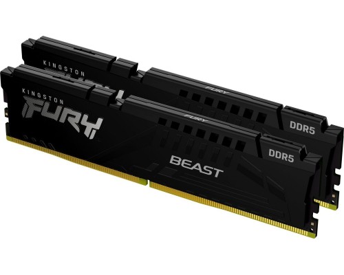 Kingston Fury Beast, DDR5, 32 GB, 6000MHz, CL30 (KF560C30BBEK2-32)