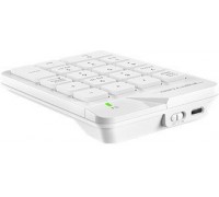 A4Tech A4tech FSTYLER bezdrátová numerická klávesnice, bílá