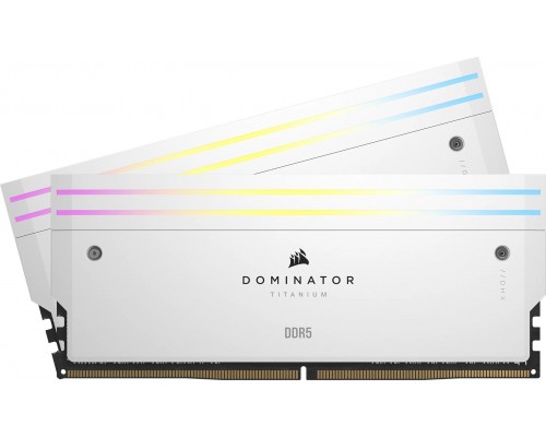 Corsair Dominator Titanium RGB, DDR5, 96 GB, 6400MHz, CL32 (CMP96GX5M2B6400C32W)
