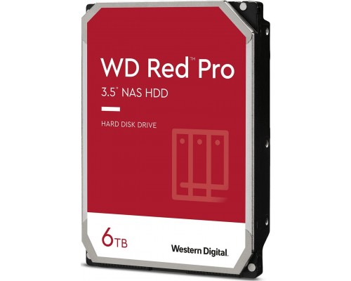 WD Red Pro 6TB 3.5'' SATA III (6 Gb/s)  (WD6005FFBX)