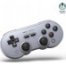 Pad 8BitDo 8BitDo SN30 Pro (Hall Effect Joystick), Gamepad (grey)