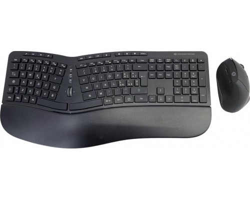 Conceptronic CONCEPTRONIC Wireless Keyboard+Mouse,ergo,Layout italien. sw