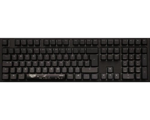 Ducky Ducky Shine 7 PBT Gaming Keyboard, MX-Red, RGB LED - Blackout