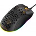 Deltaco DELTACO GAMING su laidu, 6400 DPI, RGB, USB, juoda / GAM-108