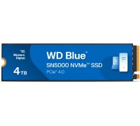SSD SanDisk Blue SN5000 4TB M.2 2280 PCI-E x4 Gen4 NVMe (WDS400T4B0E)