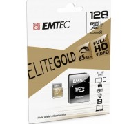 SD  Emtec Emtec mSD 256GB UHS-I U1 EliteGold + Adapter