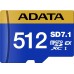 SD  ADATA Premier Extreme SD7.1 MicroSDXC 512 GB Class 10 UHS-I/U3 V30 (UD512GEX3L1-C)