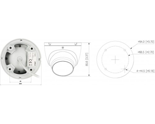 Dahua Technology IP IPC-HDW1639T-A-IL-0360B-S6