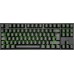 GENESIS Thor 404 TKL  Gaming USB QWERTZ Niemiecki Czarny