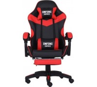 Zenga with footrest INFINI ESPACE Black/Red