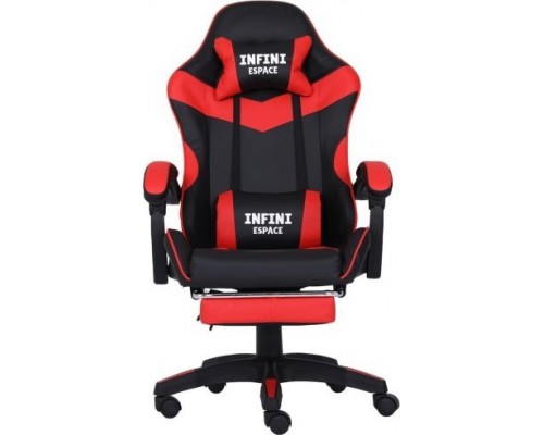 Zenga with footrest INFINI ESPACE Black/Red