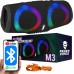 GŁOŚNIK BEZPRZEWODOWY BLUETOOTH RGB M3 CZARNY
