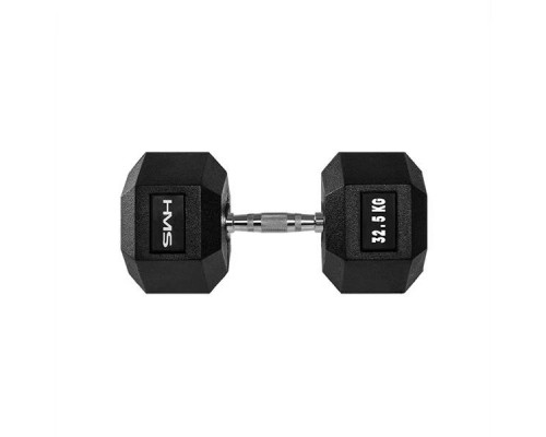 HMS ‎‎Hantel Hex Pro rubberized 1 x 32.5 kg