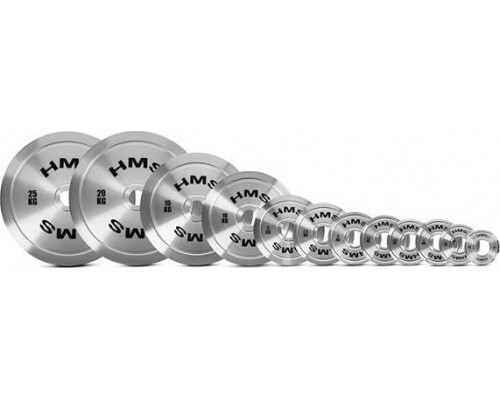 TOS25 TALERZ OLIMPIJSKI STALOWY KALIBROWANY 2.5 KG HMS