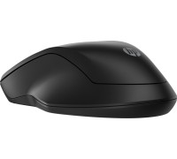 HP 255 - Maus - 3 Tasten - kabellos - 2.4 GHz, Bluetooth - kabelloser Empfanger (USB) - Schwarz