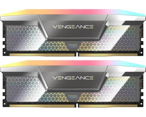 Corsair Vengeance RGB, DDR5, 48 GB, 8400MHz, CL40 (CMHC48GX5M2X8400C40)
