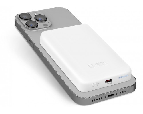SBS TEBB5000MAG1CW   5000 mAh Wireless  White