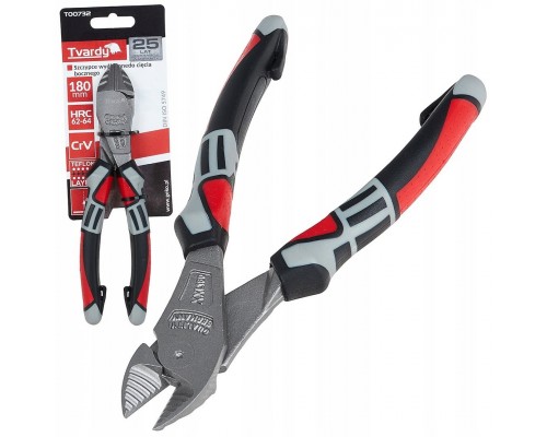 Szczypce wydłużone do cięcia bocznego 180mm CrV (6/60)