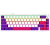 LORGAR KBP70MW, Wireless 65% Mechanical Gaming  Pro, White, EN layout