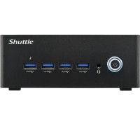 SHUTTLE XPC Nano NT10H5 Barebone Intel Core Ultra 5 125H 2xSODIMM 1xM.2