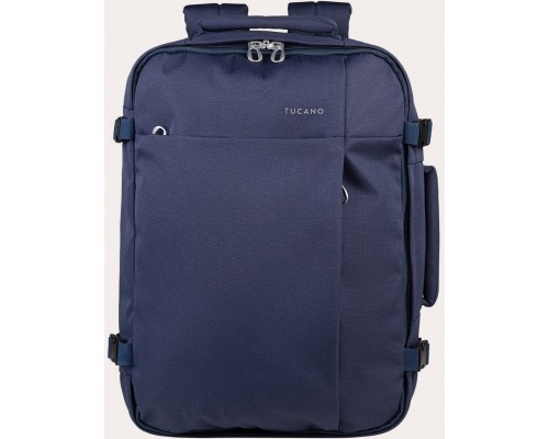 Backpack podróżny i na laptop 17" Tucano BKTUG-ML-B, standardowe linie lotnicze, blue