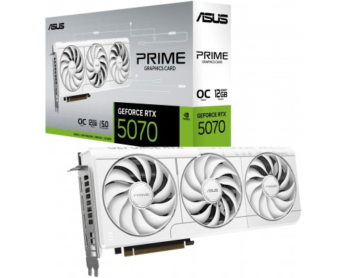 Asus Prime GeForce RTX 5070 OC White 12GB GDDR7 DLSS4 (PRIME-RTX5070-O12G-WHITE)
