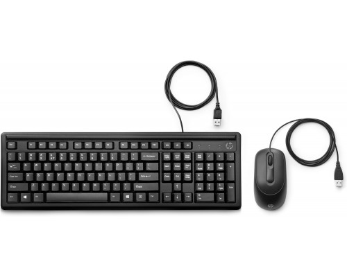 HP Przewodowa klawiatura i mysz 160