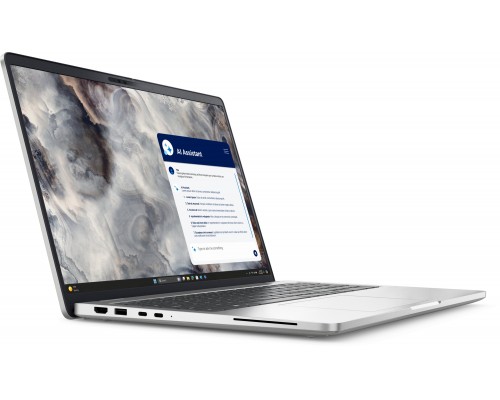 DELL Pro 16 Plus PB16250 Copilot+ PC Intel Core Ultra 5 236V Laptop 40,6 cm (16") Full HD+ 16 GB LPDDR5x-SDRAM 512 GB SSD Wi-Fi 7 (802.11be) Windows 11 Pro Czeski, Słowacki Aluminium