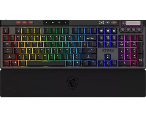 MSI STRIKE Pro Silent W Gaming Keyboard, wireless