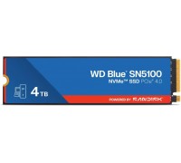 SSD SanDisk SN5100 4TB M.2 2280 PCI-E x4 Gen4 NVMe (WDS400T5B0E-00CPE0)